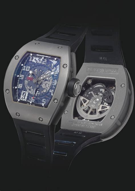 RICHARD MILLE, LIMITED EDITION TITANIUM GINZA 